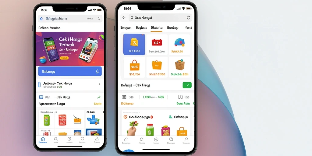 Tampilan antarmuka ID66 untuk cek harga produk.