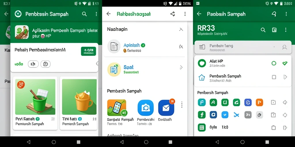Antarmuka aplikasi RR33 yang sederhana dan mudah digunakan.