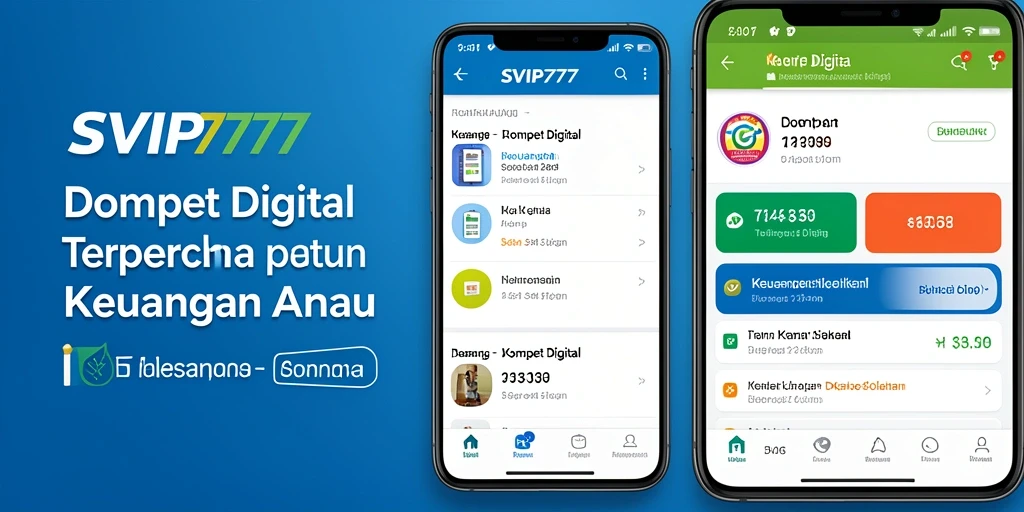 Antarmuka SVIP777 yang intuitif dan mudah dipahami pengguna.
