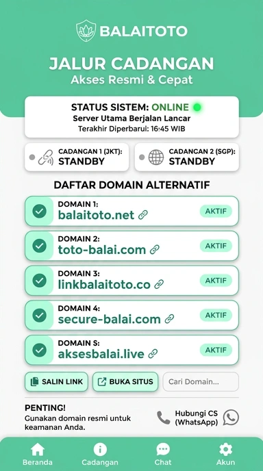 Halaman Link Alternatif balaitoto untuk Pengguna Android
