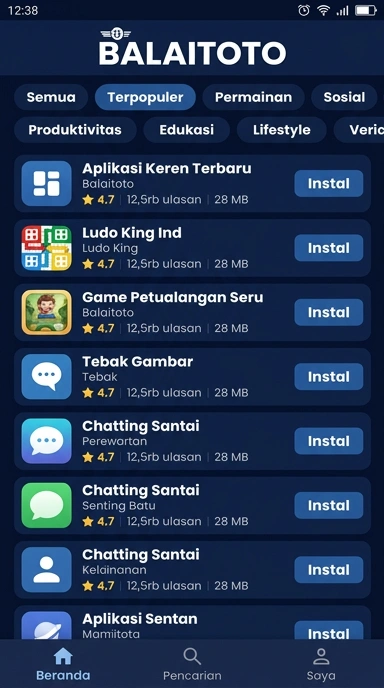 Temukan Aplikasi Populer di balaitoto — Platform Unduhan Indonesia